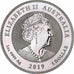 Australia, 1 Dollar, 1 Oz, Double Dragon, 2019, 1 Oz, Silver, MS(65-70)
