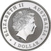 Australia, 1 Dollar, 1 Oz, L'Emeu, 2018, Silver, MS(65-70)