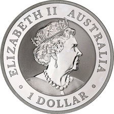 Australia, 1 Dollar, 1 Oz, L'Emeu, 2019, Argento, FDC