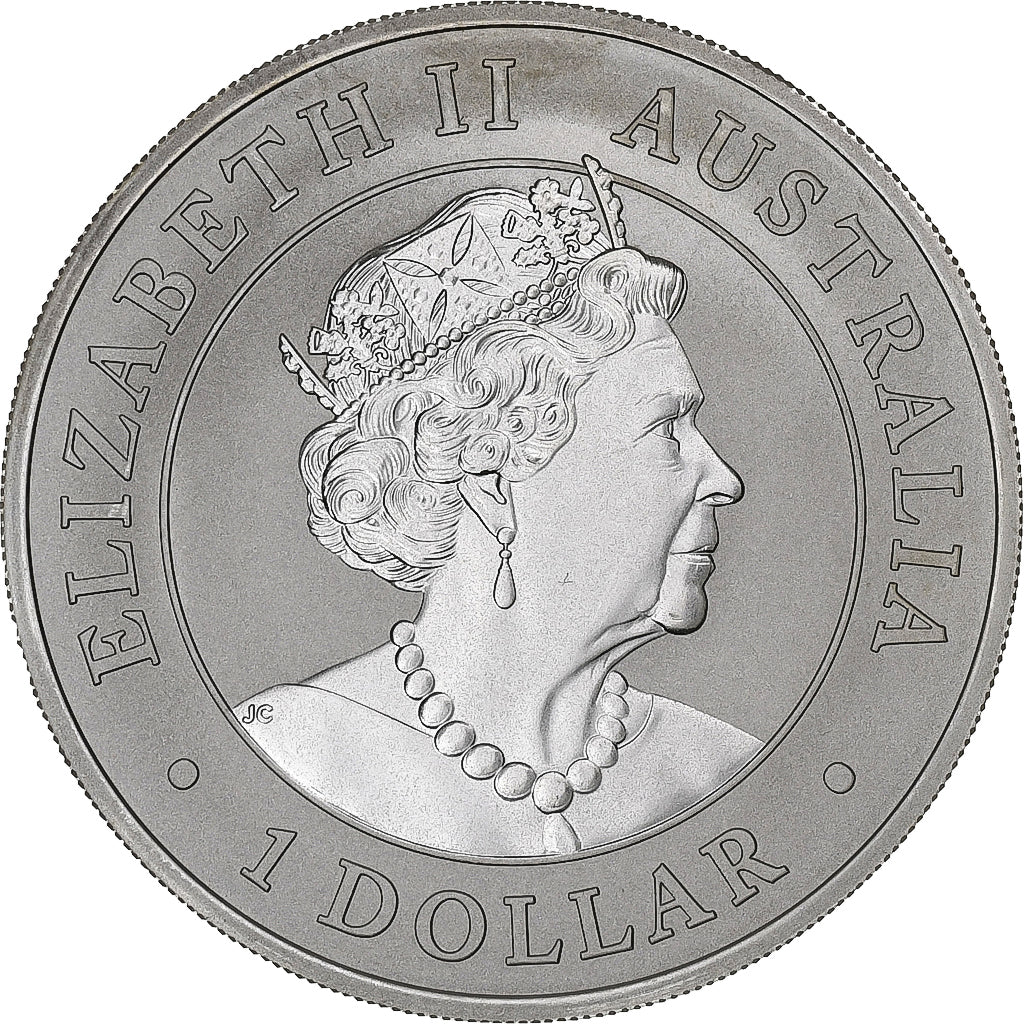 Munten, Australië, Elizabeth II, Super Pit, 1 Dollar, 1 Oz, 2019, Perth, FDC
