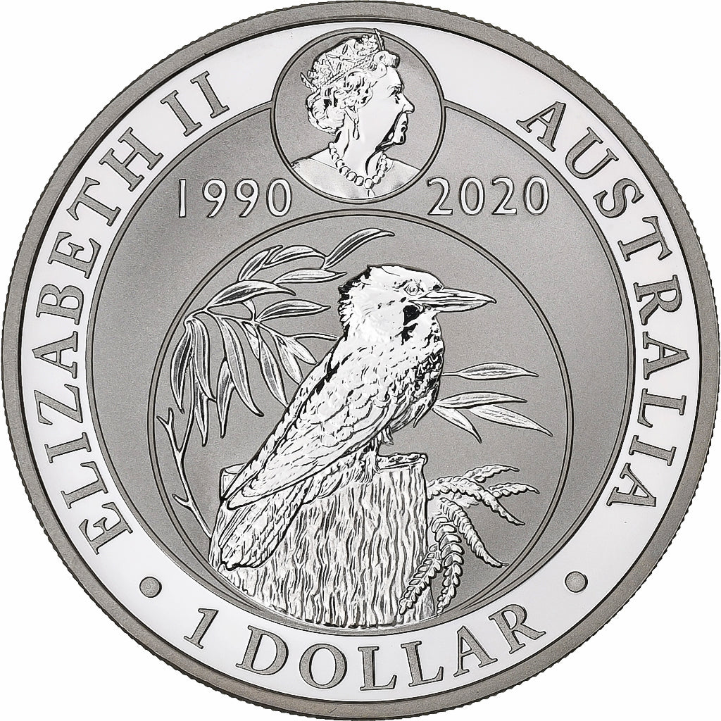 Australia, 1 Dollar, 1 Oz, Kookaburra-30 th Anniversary, 2020, Perth, 1 Oz