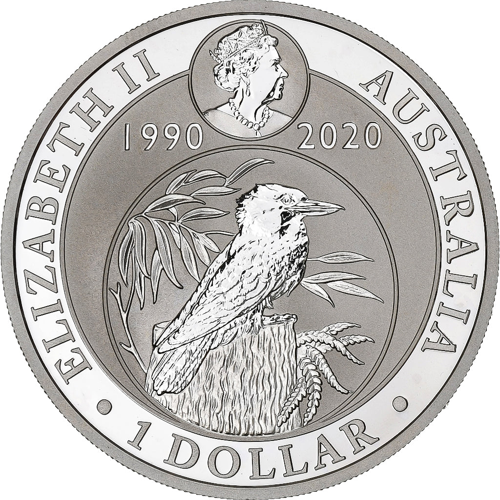 Australia, 1 Dollar, 1 Oz, Kookaburra-30 th Anniversary, 2020, Perth, 1 Oz