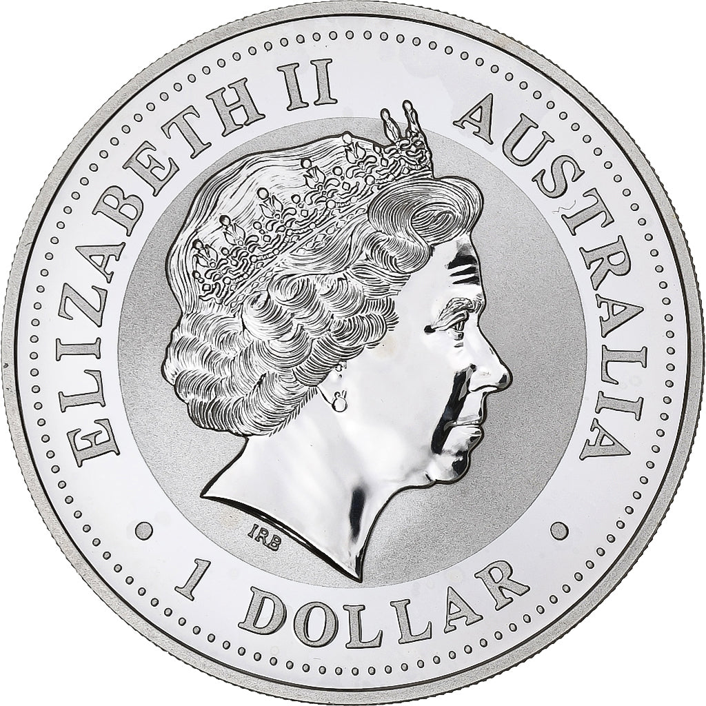 Australia, 1 Dollar, 1 Oz, STAR Privy mark, 2001, Silver, MS(65-70)