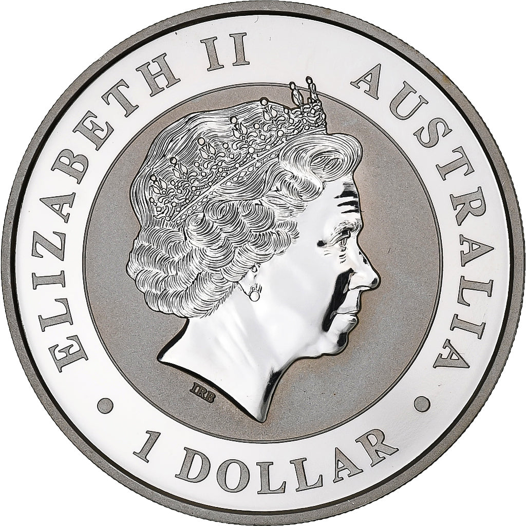 Australia, 1 Dollar, 1 Oz, Tailed Eagle, 2015, Silver, MS(65-70)
