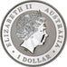 Australia, 1 Dollar, 1 Oz, Tailed Eagle, 2015, Silver, MS(65-70)