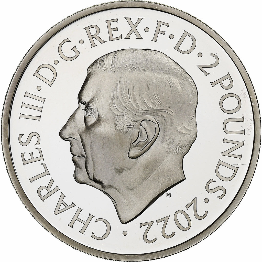 Gran Bretaña, 2 Pounds - 1 Oz, Life and legacy of the Queen, 2022, British