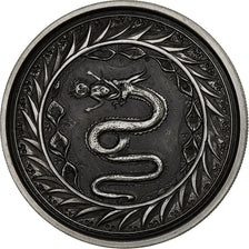 Samoa, 2 Tala, Silver Serpent of Milan-Antique-Proof, 2020, Scottsdale, 1 Oz