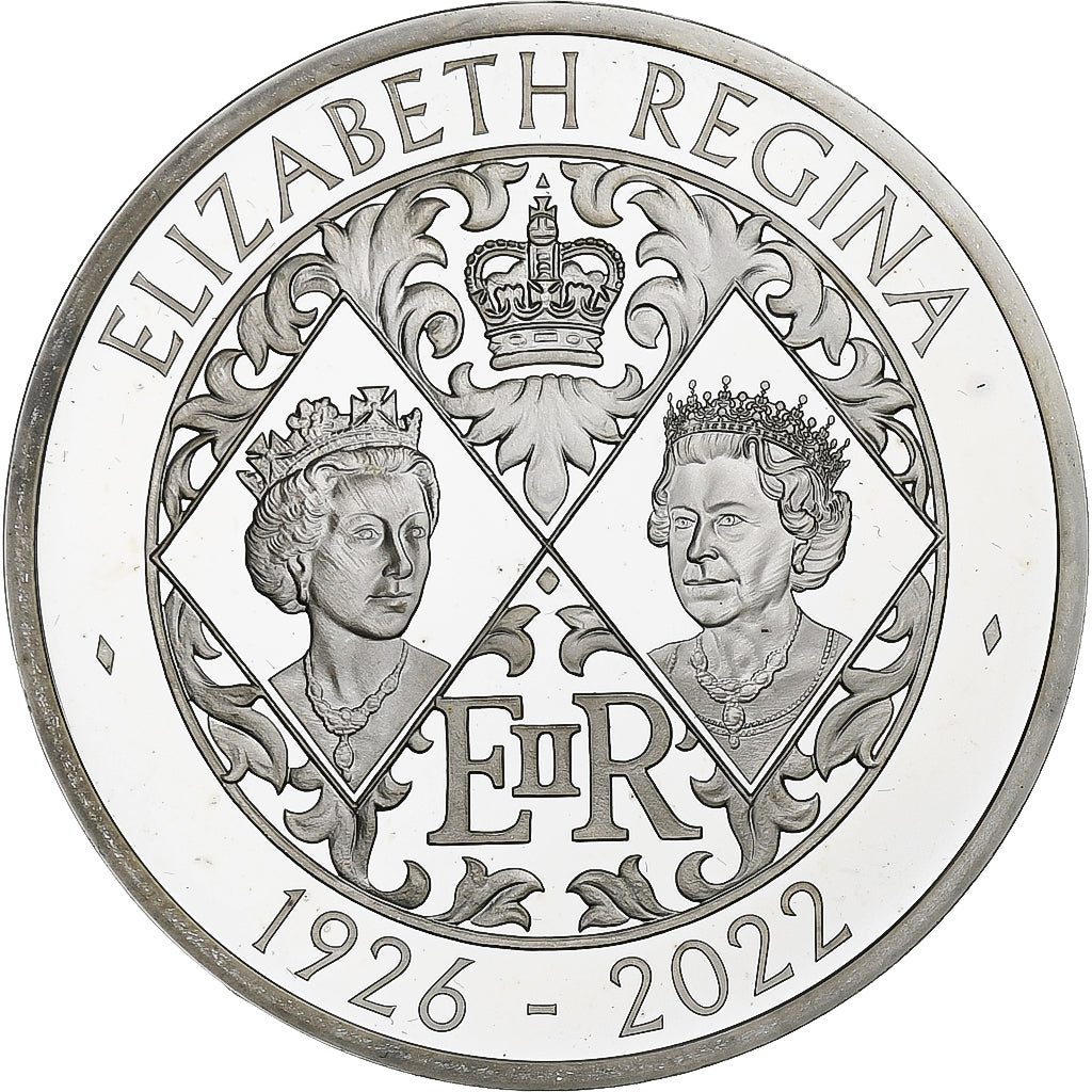 Gran Bretaña, 5 pounds Proof, Charles III Life and legacy of the Queen, 2022