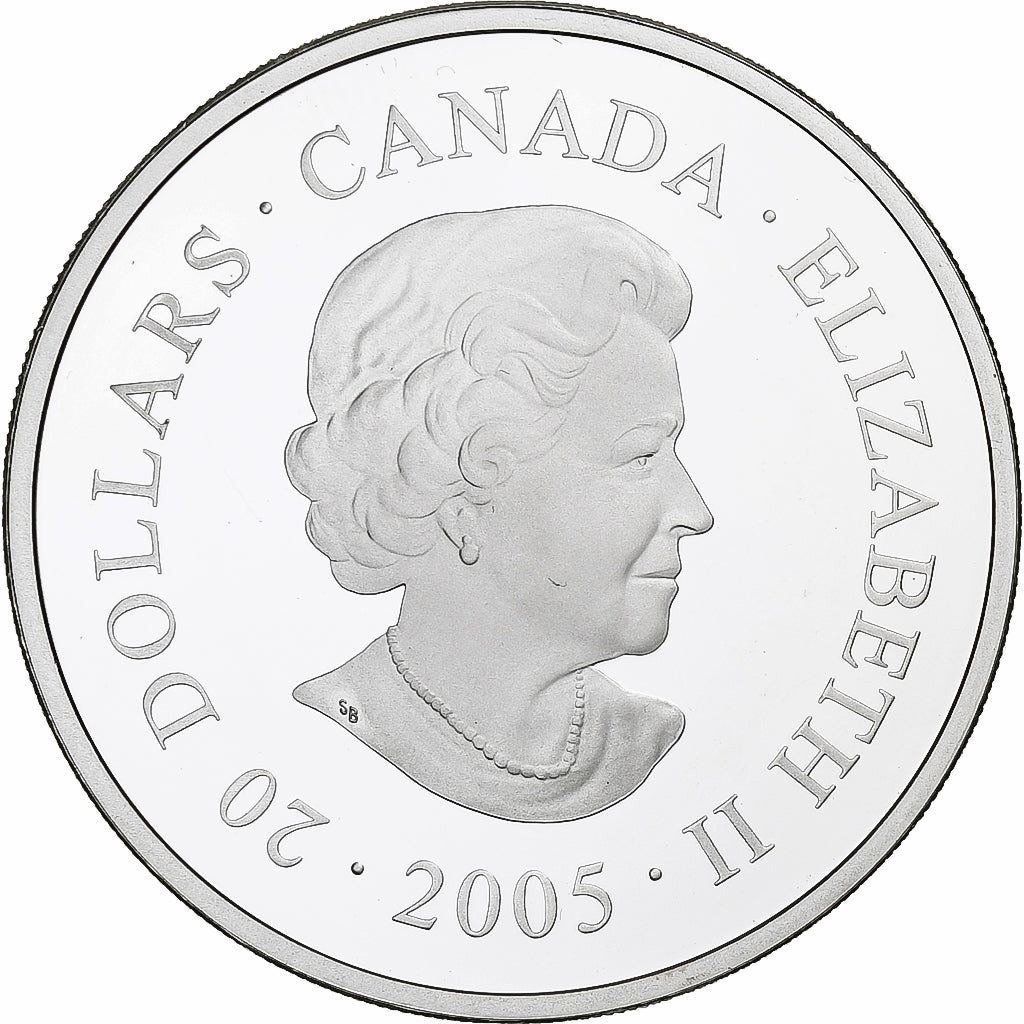Canada, 20 Dollars, Pacific Rim, 2005, Ottawa, 1 Oz, Proof, Argent, FDC