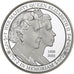 Barbados, 5 dollars, 1 oz, Queen Elizabeth II Double Portrait, 2022, Silver