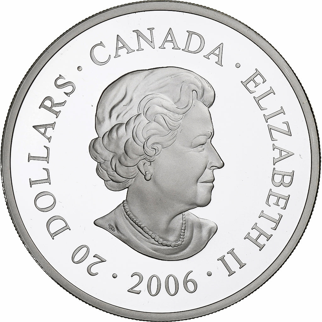 Canada, 20 Dollars, Jasper, 2006, Royal Canadian Mint, 1 Oz, Proof, Silver