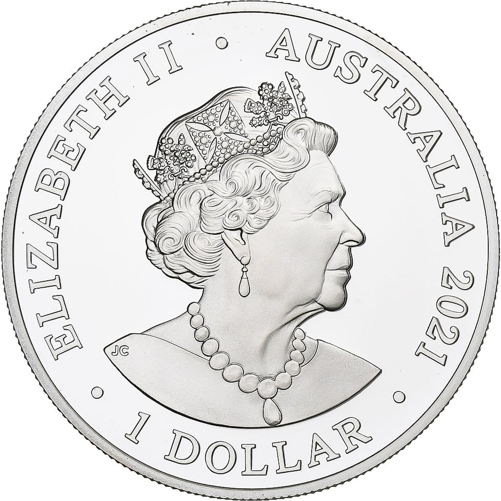 Australie, 1 Dollar, 1 Oz, Majesté de l'Outback, 2021, Royal Australian Mint, 1
