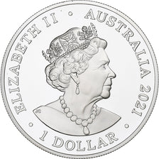 Australie, 1 Dollar, 1 Oz, Majesté de l'Outback, 2021, Royal Australian Mint, 1