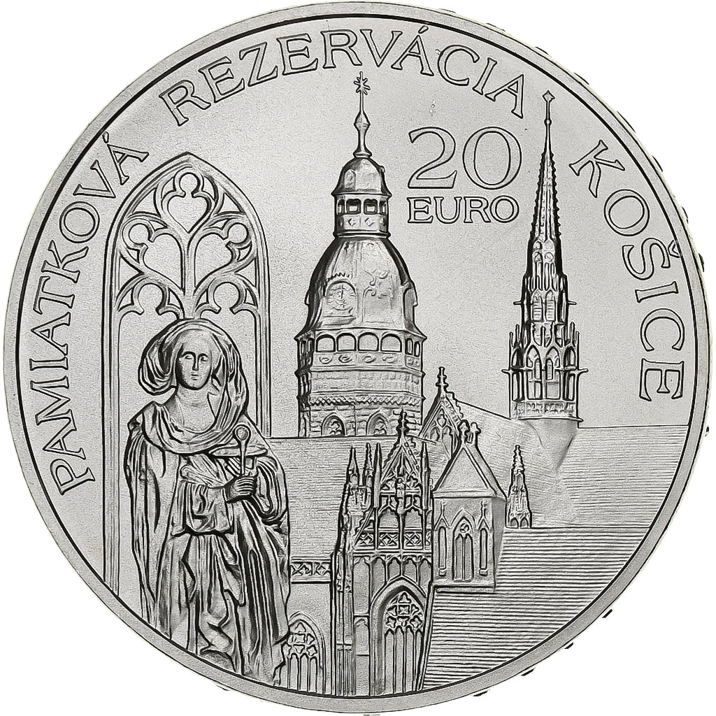 Slovacchia, 20 Euro / 1 Oz, Capital Européenne de la Culture, 2013, Argento