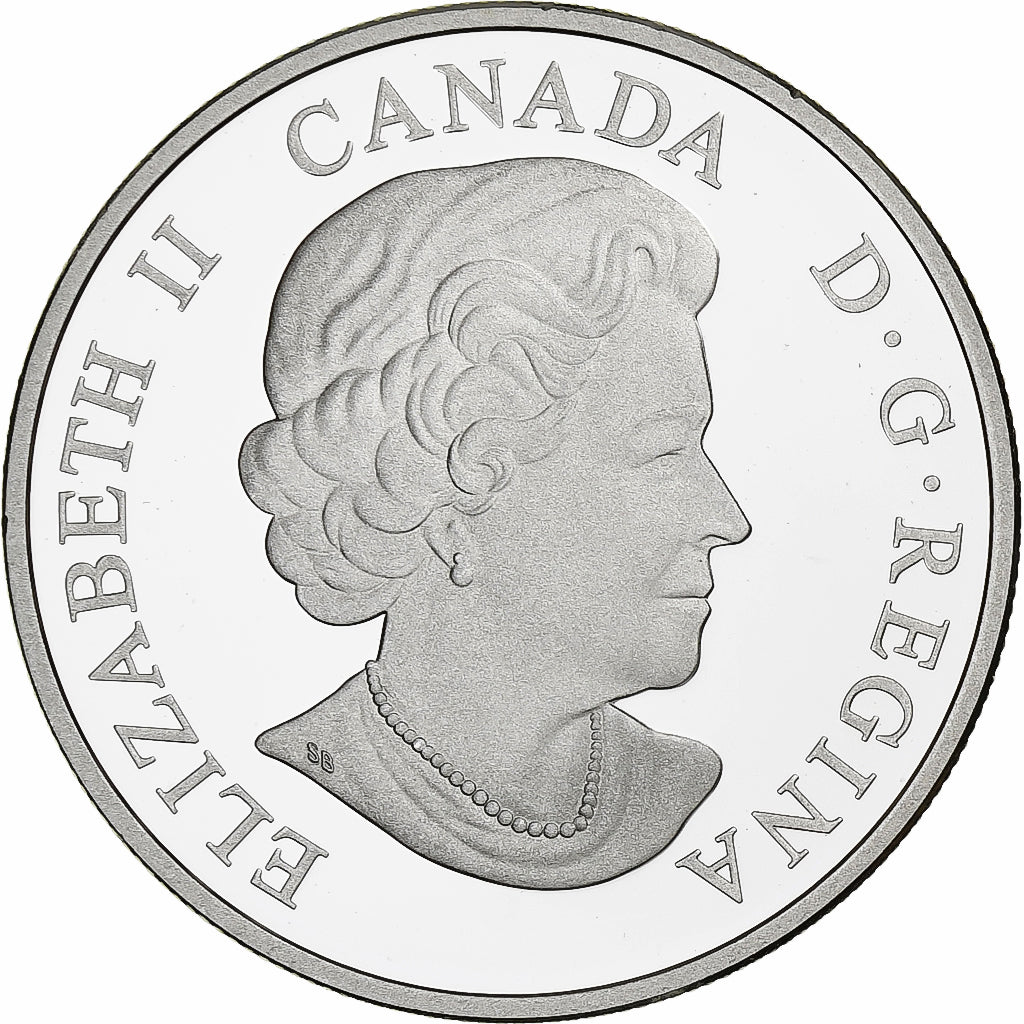 Canadá, 20 Dollars, Le Chat des cavernes, 2015, Ottawa, 1 Oz, Proof, Prata