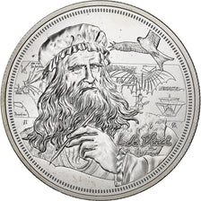 Niue, 2 dollars, 1 Oz, Leonardo da Vinci, 2021, Srebro, MS(65-70)