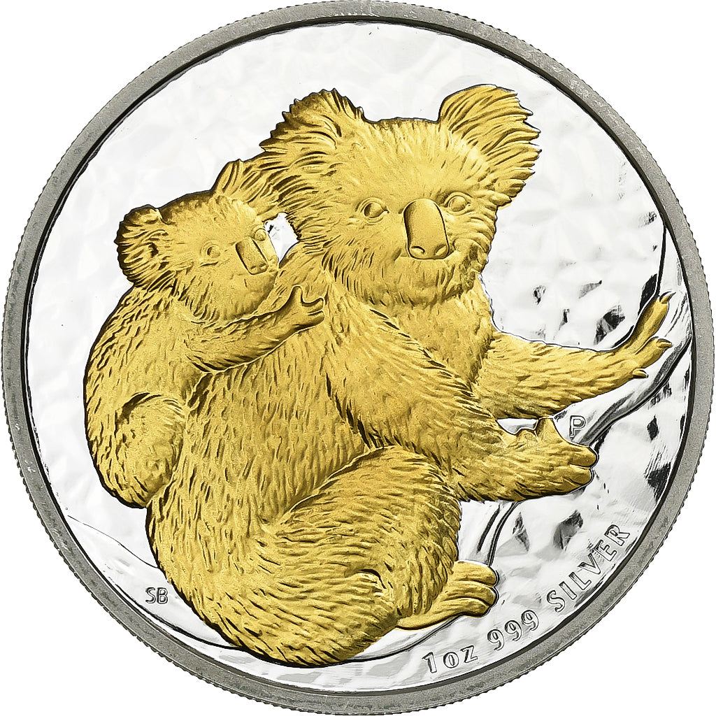 Australie, 100 Dollars, effigie koala, 2008, Royal Australian Mint, 1 Oz, Proof