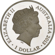Australia, 1 Dollar, 1 Oz, 4 th Portrait , Eastern Grey Kangarou, 2013, Royal