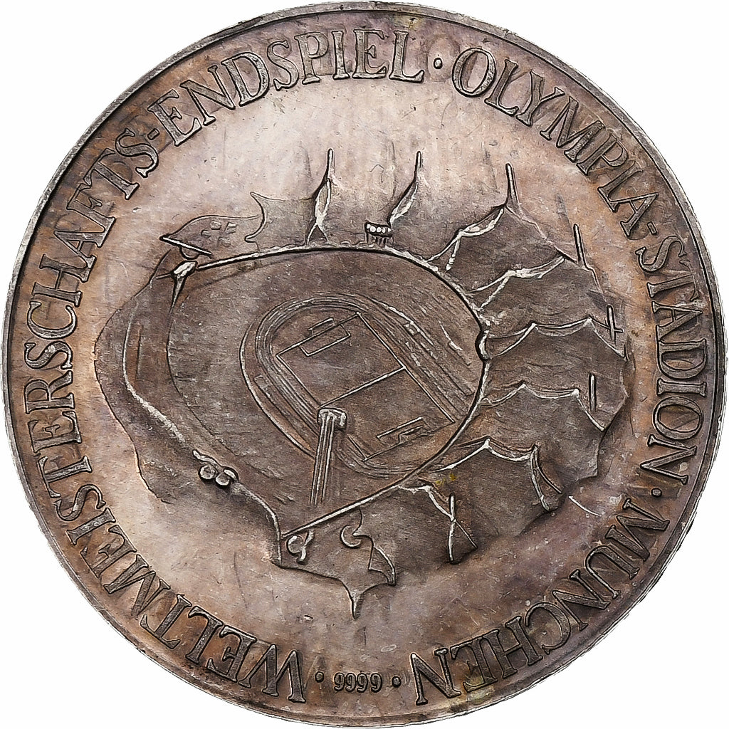 Bundesrepublik Deutschland, Médaille souvenir, Fussball-Weltmeisterschaft