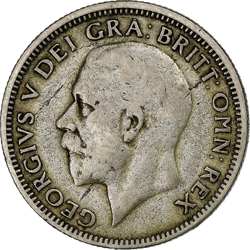 Moneda, Gran Bretaña, George V, Shilling, 1928, BC+, Plata, KM:833