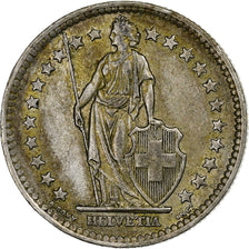 Coin, Switzerland, 2 Francs, 1963, Bern, AU(55-58), Silver, KM:21