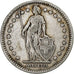 Svizzera, 2 Francs, 1911, Bern, MB+, Argento, KM:21