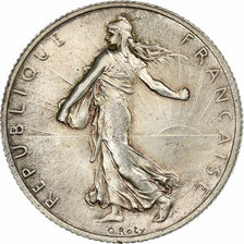 Moneta, Francia, Semeuse, 2 Francs, 1916, Paris, SPL-, Argento, KM:845.1