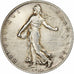 Coin, France, Semeuse, 2 Francs, 1916, Paris, AU(55-58), Silver, KM:845.1