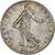 Francia, Semeuse, 2 Francs, 1908, Paris, MB, Argento, KM:845.1
