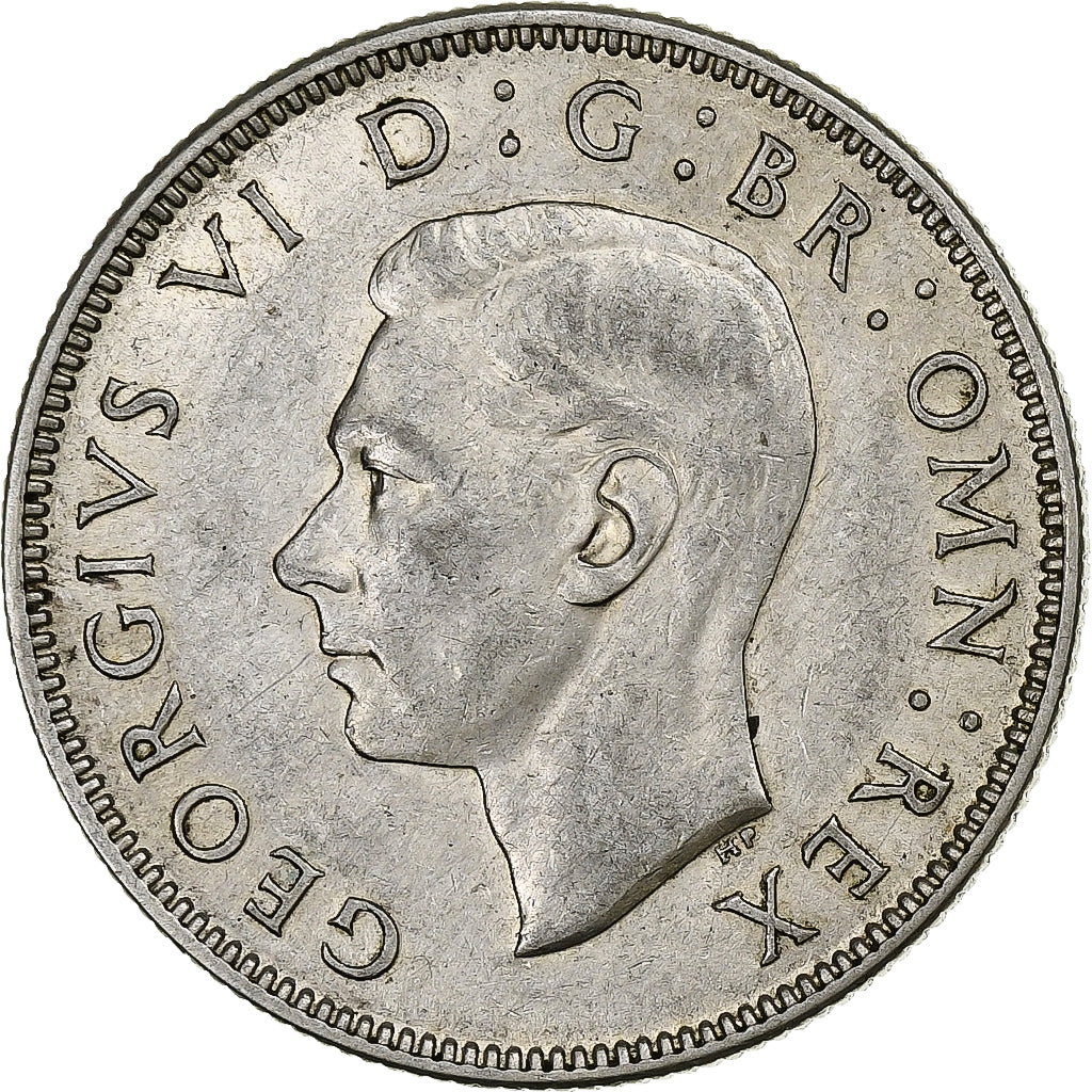 Great Britain, Florin, Two Shillings, 1942, Silver, AU(50-53), KM:27