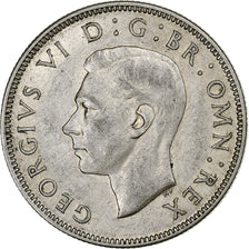 Great Britain, Florin, Two Shillings, 1942, Silver, AU(50-53), KM:27