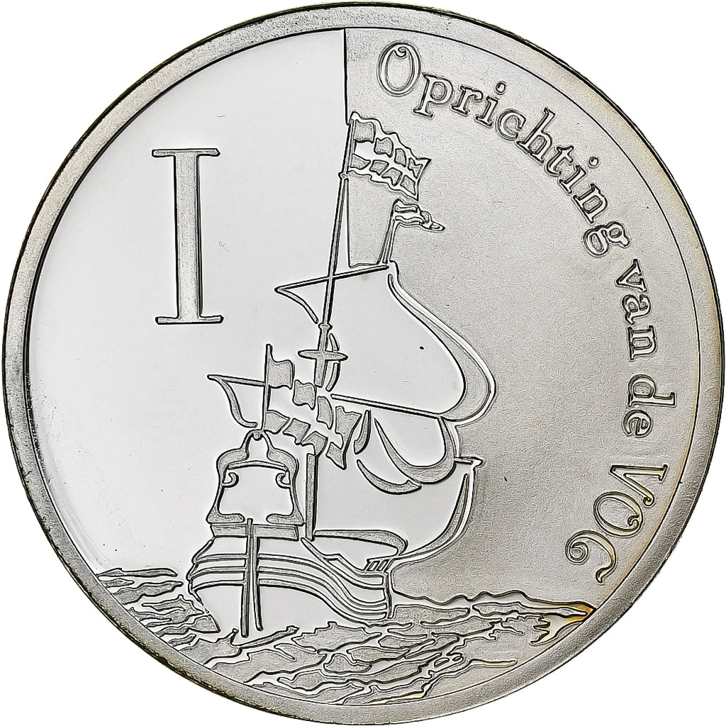 Netherlands, Medal, 400 Years OF VOC, 2002, Silver, MS(63)