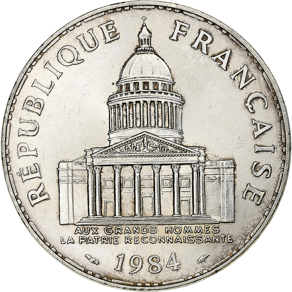 Münze, Frankreich, Panthéon, 100 Francs, 1984, Paris, SS+, Silber, KM:951.1