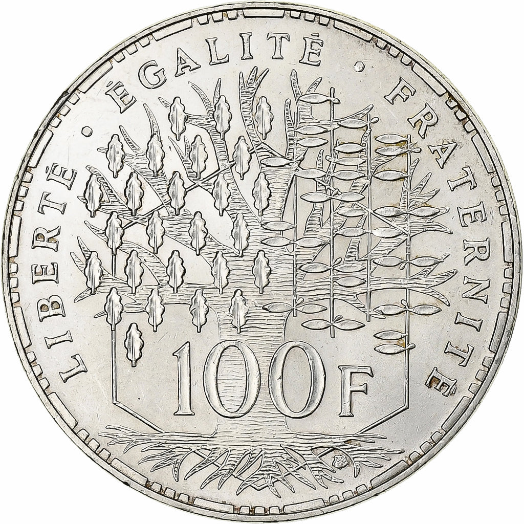 Münze, Frankreich, Panthéon, 100 Francs, 1984, Paris, SS+, Silber, KM:951.1