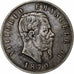 Italie, Vittorio Emanuele II, 5 Lire, 1870, Milan, Argent, TB+, KM:8.3