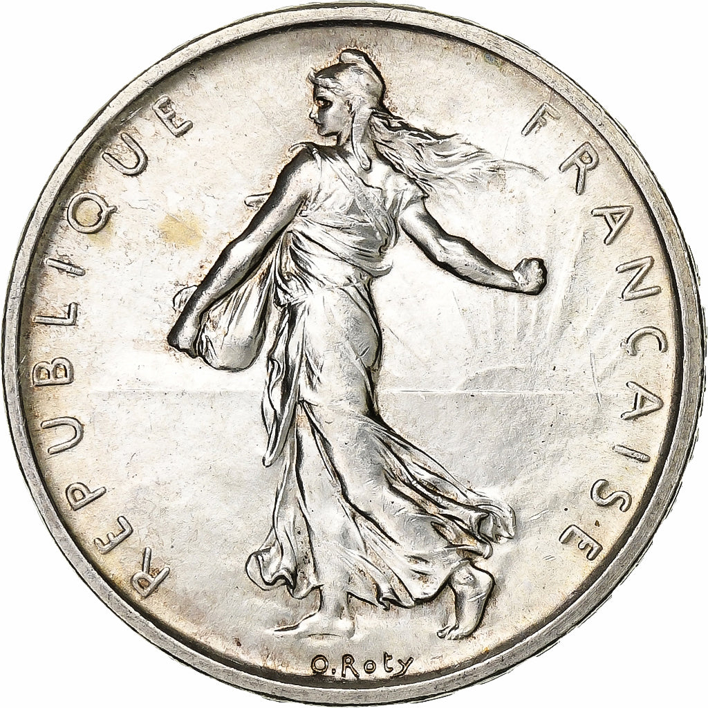 France, Semeuse, 5 Francs, 1960, MS(63), Silver, KM:926, Gadoury:770, Le