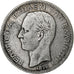 Greece, George I, 5 Drachmai, 1876, Paris, Silver, VF(30-35), KM:46