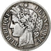 Frankrijk, 2 Francs, Cérès, 1871, Paris, Zilver, FR+, Gadoury:529, KM:816.2