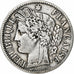 Moneta, Francia, Cérès, 2 Francs, 1887, Paris, MB+, Argento, KM:817.1