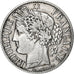 Coin, France, Cérès, Franc, 1887, Paris, EF(40-45), Silver, KM:822.1