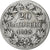 Moeda, ESTADOS ITALIANOS, PAPAL STATES, Pius IX, 20 Baiocchi, 1865, Roma
