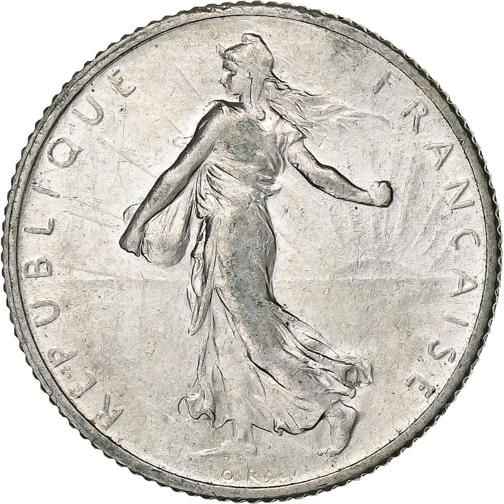 France, Franc, Semeuse, 1910, Paris, Argent, TTB, Gadoury:467, KM:844.1