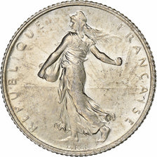 France, Semeuse, Franc, 1920, Paris, MS(60-62), Silver, KM:844.1, Gadoury:467