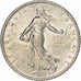 France, Semeuse, Franc, 1920, Paris, MS(60-62), Silver, KM:844.1, Gadoury:467