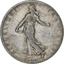France, Franc, Semeuse, 1906, Paris, Silver, VF(30-35), Gadoury:467, KM:844.1