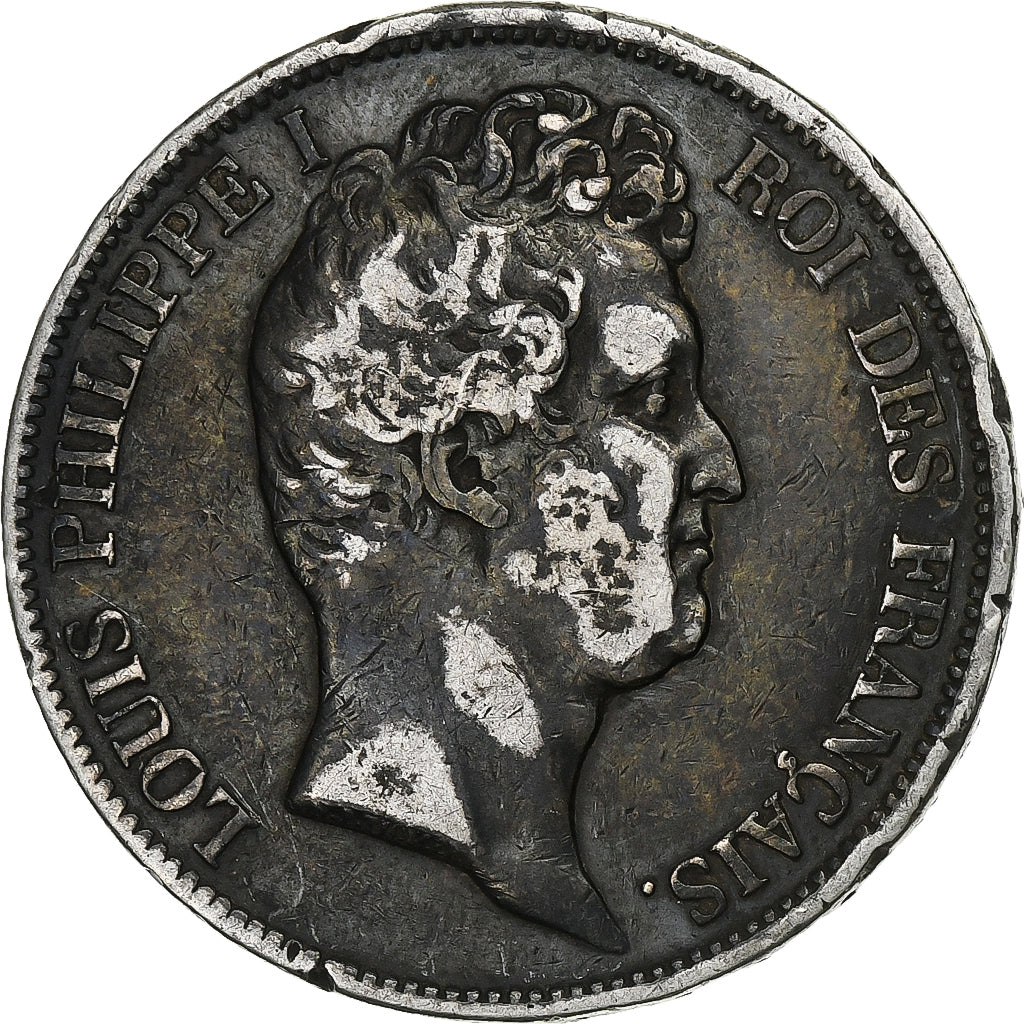 Munten, Frankrijk, Louis-Philippe, 5 Francs, 1831, Paris, FR+, Zilver, KM:736.1