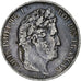 Münze, Frankreich, Louis-Philippe, 5 Francs, 1844, Lille, S+, Silber
