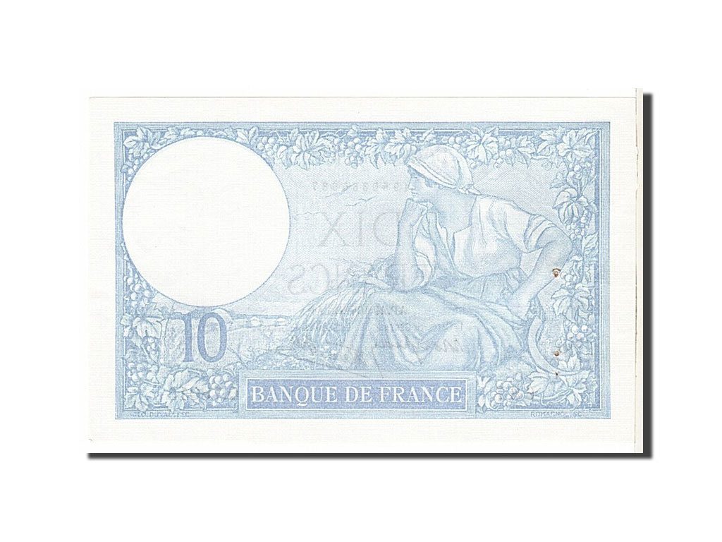Banknote, France, 10 Francs, 10 F 1916-1942 ''Minerve'', 1940, UNC(63)