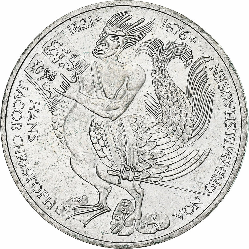 Federale Duitse Republiek, 5 Mark, 1976, Munich, Zilver, ZF+, KM:144
