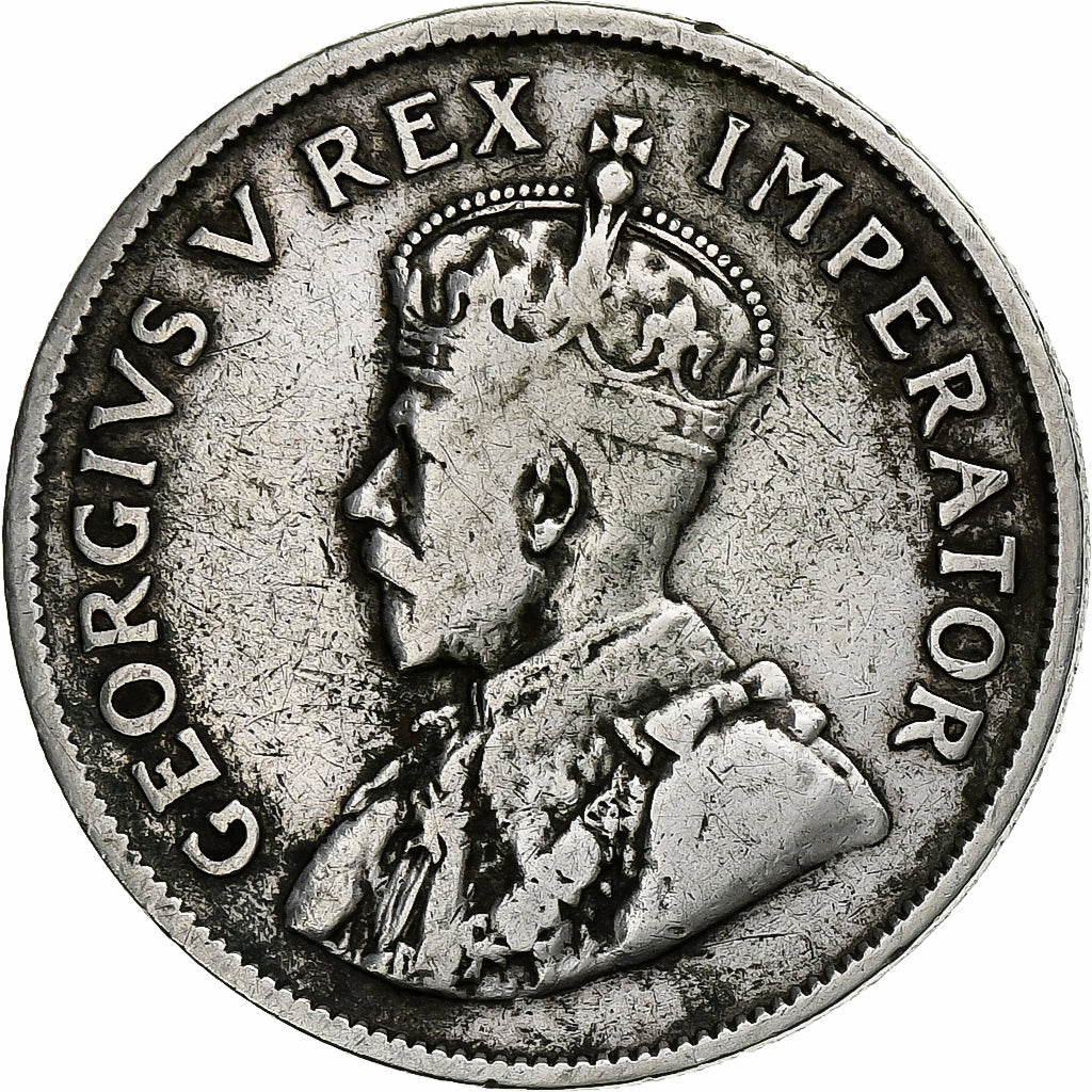 Afrique du Sud, George V, 2 1/2 Shillings, 1927, Argent, TB+, KM:Pn200